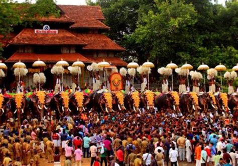 Thrissur Pooram: Kultaa ja ilotulituksia täynnä oleva uskonnollinen juhla!